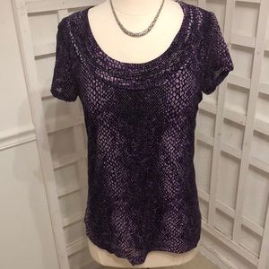 Dana Bachman mesh overlay top